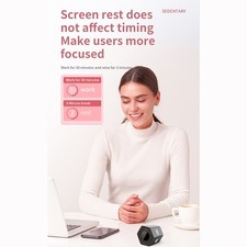 Portable Cube Timer Gravity Sensor Rotating Timer Count Up/Down Function Clock