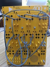 Teenage Engineering Pocket Modular 400 Synth POM-400 Rev 2 plus patch cables+PSU