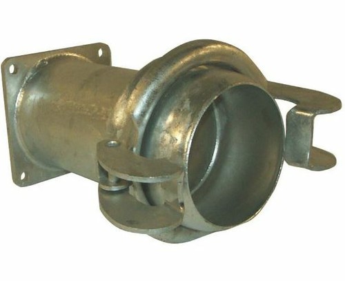 Male 4 bolt - 4, flange