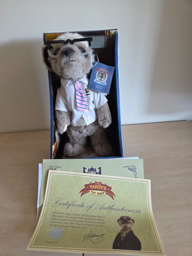 Meerkat sergei soft toy - meerkat,