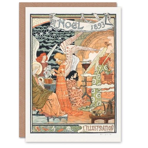 Eugene grasset art card - art,