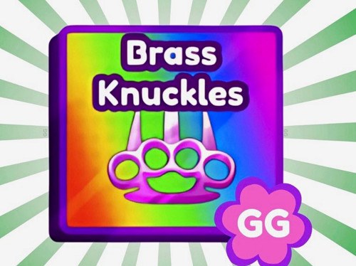 Brass knuckles video game - gg,
