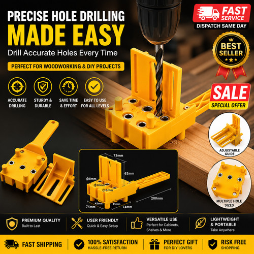 10mm woodworking dowel jig - dowel,
