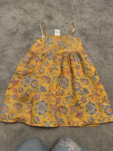 Next yellow floral jacquard