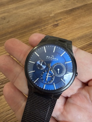 Skagen men quartz watch - quartz,