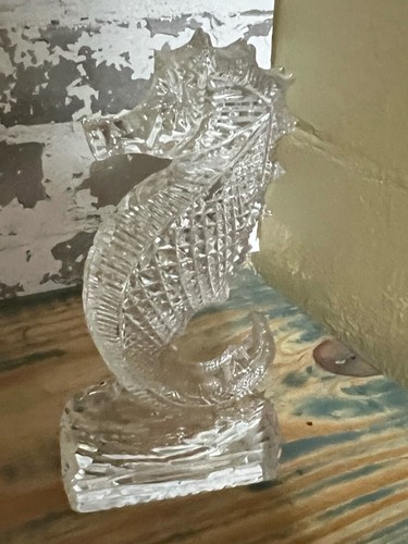 Waterford crystal seahorse - waterford,