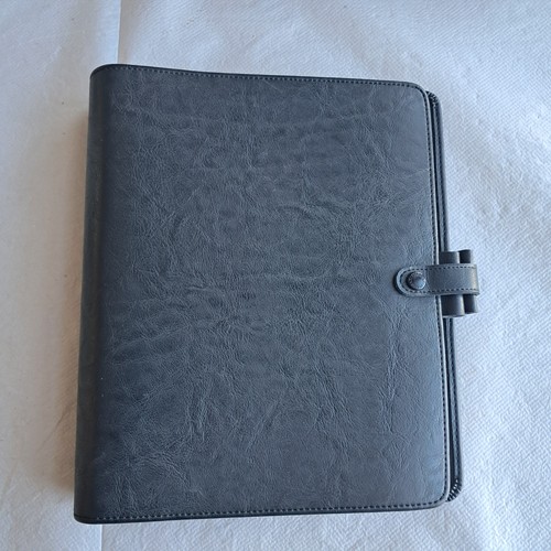 Vintage filofax kent black - a5,