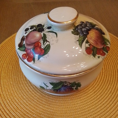 Vintage crown devon lidded - vintage,
