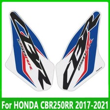 For HONDA CBR250RR 2017-2021 3D Tank Traction Pad Side Gas Knee Grip Protector