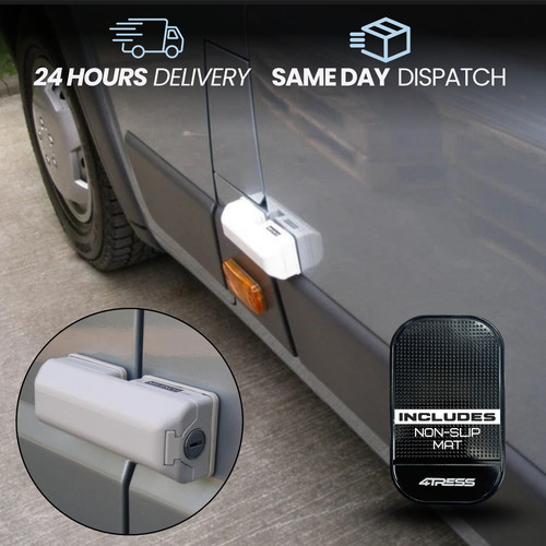 Milenco van door security - door, lock