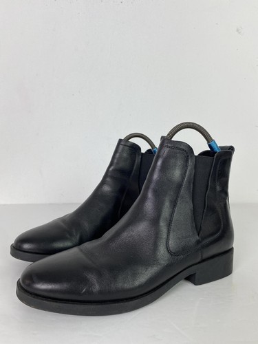 Joules black leather - joules, chelsea