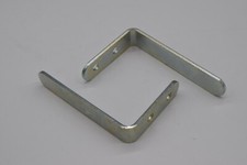 2x Twyford L-Shaped Metal Low