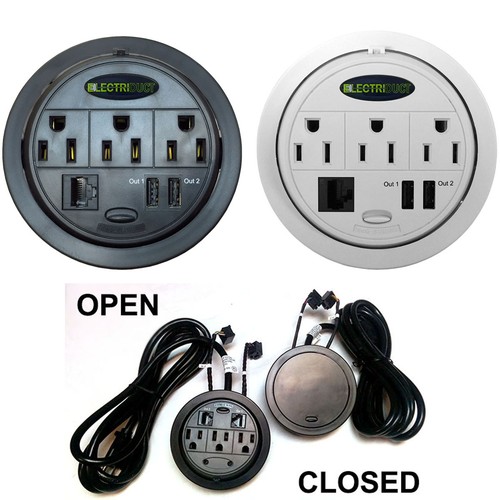 Power tap flip top hidden - power,