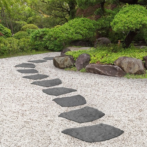 Garden pathway stepping - garden, stones