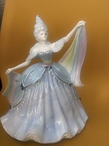 Coalport figurine rain from - ,