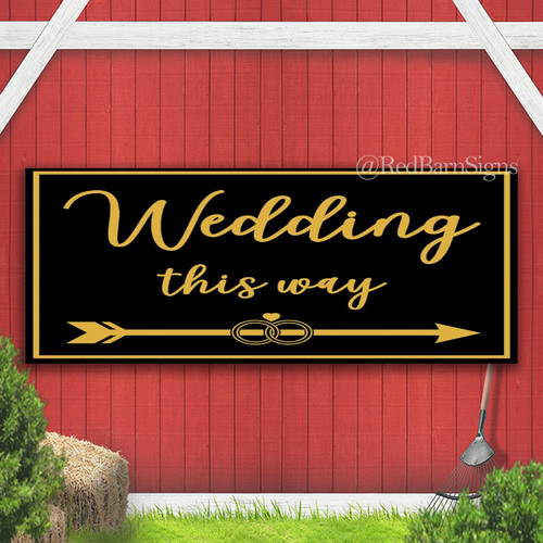 Wedding this way - way, indoor