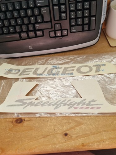 Peugeot speedfight 100 decal - peugeot,