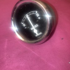 moto meter Amperes Gauge. Used