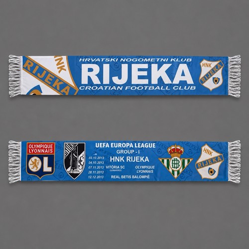 Hnk rijeka scarf blue - rijeka,