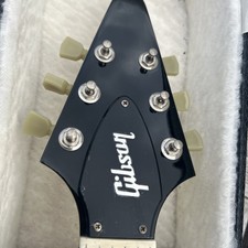 Flying V Truss Rod Cover Heavy Relic With Gibson Logo & 3 Aged Screws