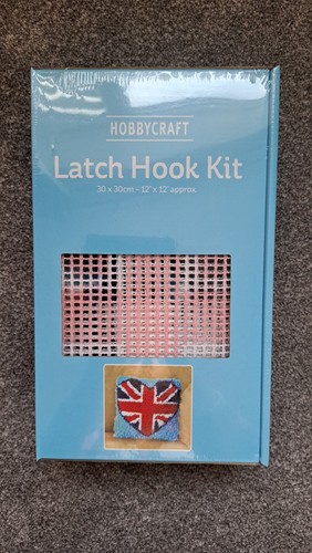 Hobbycraft latch hook kit - hobbycraft,