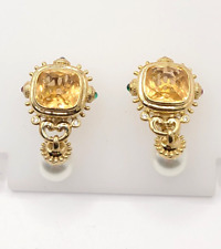 Tova Diamonique Golden Citrine