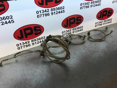 Braided hydraulic brake line