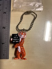 Vintage  ESSO Tiger “I've Got A Tiger In My Tank “ Key Chain Keyring. NOS.
