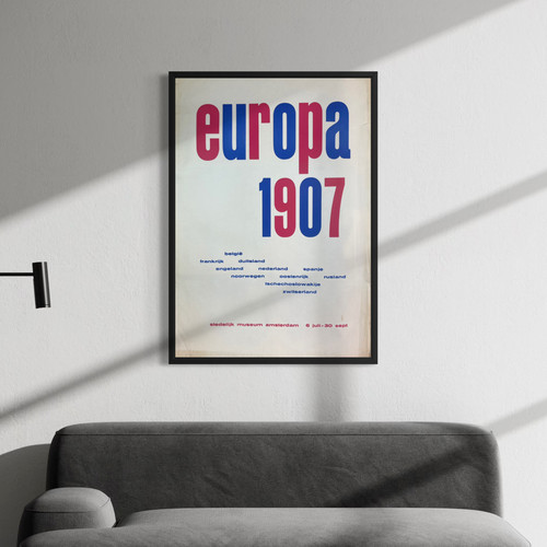 Europa 1907 vintage stedelijk - europa,