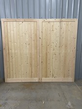 Wooden Garage doors  - Oxford style