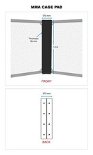 MMA Cage Upright Pad , NEW