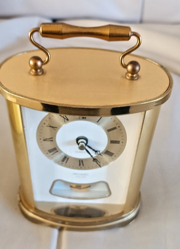 Metamec brass carriage clock - metamec,