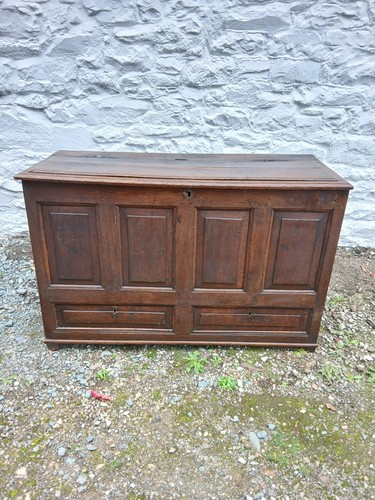 Antique large four panel - antique, 18th