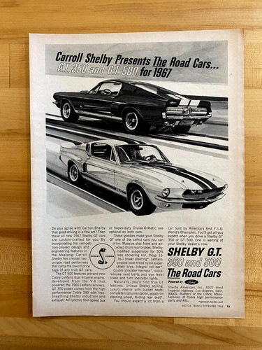 1967 print ford shelby - 1967,