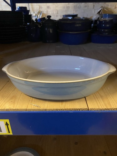 Denby colonial blue oval - blue,