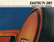 Datsun 210 1981-1982 USA Market Brochure 2-dr 4-dr Coupe Wagon Nissan Sunny