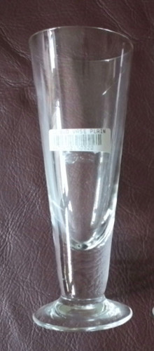 Clear glass bud - glass.,