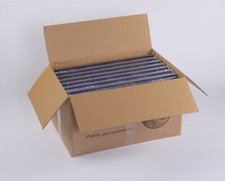 100 Pack of 60cm x 38mm Clear Spiral Tree Hedge Rabbit Protection Guards 