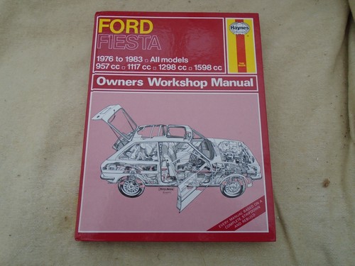 Haynes manual ford fiesta - manual,,