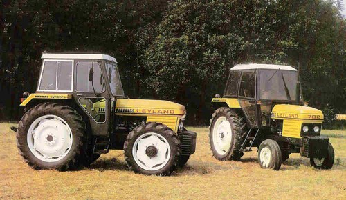 Leyland tractor stickers - leyland,