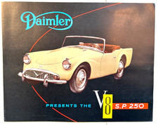 1959 Daimler V8 S.P. 250 Sales