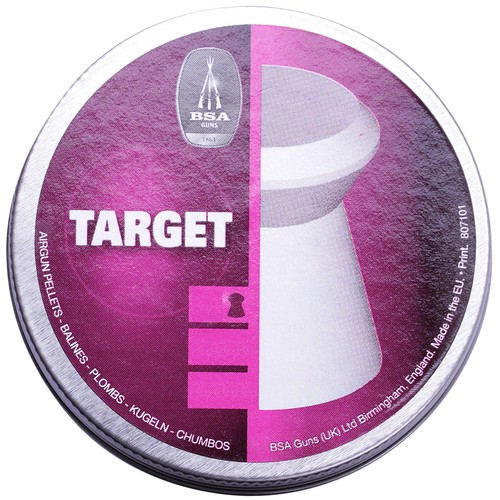 Bsa target flathead pellets - target,