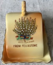 Vintage Ceramic Crested Cheese
