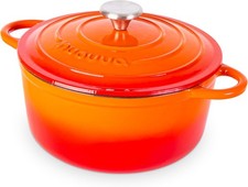 Enamelled Cast Iron Dutch Oven