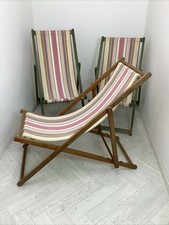 Vintage Deck Chairs X3 Display