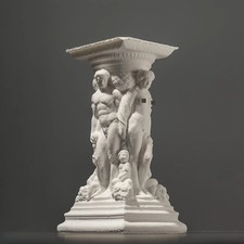 Ornate Roman Column Pedestal -