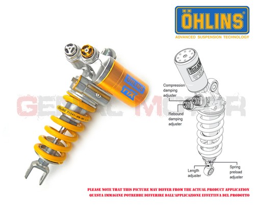 Ohlins shock absorber - shock,