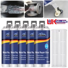 3/5X Liquid Metal Filler, Metal Repair Gel Paste A&B, Metal Bonding Repair Paste
