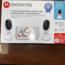 Motorola COMFORT75-2 Video Baby Monitor - Infant Wireless Complete Tested M1