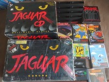 Atari Jaguar And Cd With Games